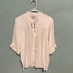 Madewell blouse short sleeve NWT